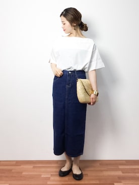 isaさん（レディース・155cm）の春コーディネート