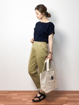 isaさん(レディース・155cm)の春コーディネート