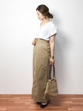 isaさん（レディース・155cm）の夏コーディネート