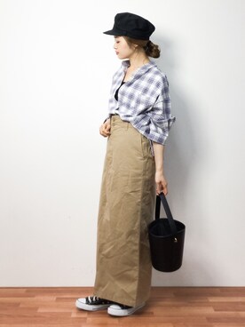 isaさん（レディース・155cm）の夏コーディネート