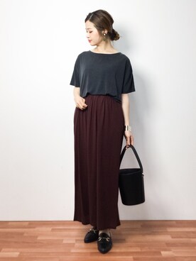 isaさん（レディース・155cm）の夏コーディネート