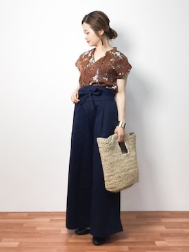 isaさん（レディース・155cm）の夏コーディネート