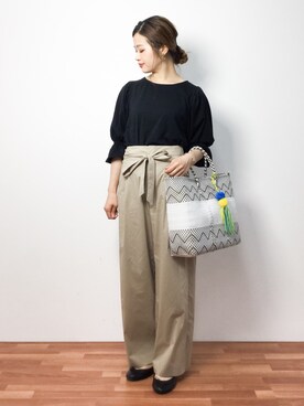 isaさん（レディース・155cm）の夏コーディネート