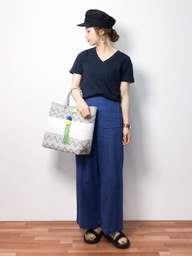 isaさん(レディース・155cm)の夏コーディネート