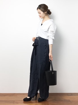 isaさん（レディース・155cm）の夏コーディネート