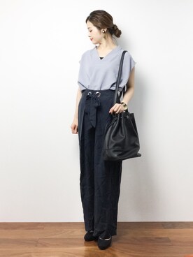 isaさん（レディース・155cm）の夏コーディネート