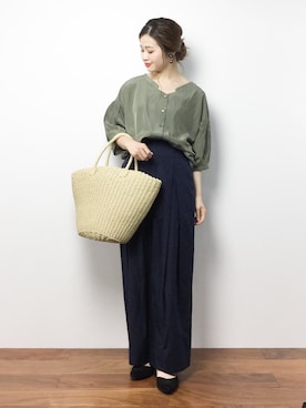 isaさん（レディース・155cm）の夏コーディネート