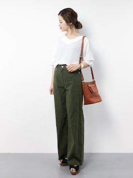 isaさん（レディース・155cm）の夏コーディネート