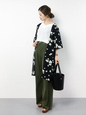 isaさん（レディース・155cm）の夏コーディネート