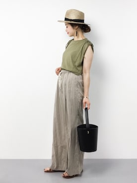 isaさん(レディース・155cm)の夏コーディネート