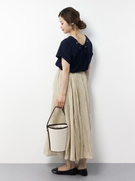 isaさん(レディース・155cm)の夏コーディネート