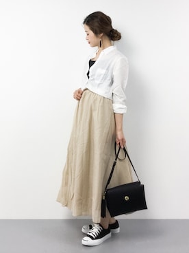 isaさん（レディース・155cm）の夏コーディネート