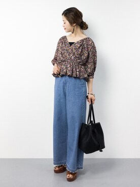 isaさん（レディース・155cm）の夏コーディネート