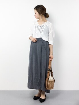 isaさん（レディース・155cm）の夏コーディネート