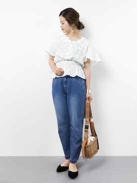 isaさん（レディース・155cm）の夏コーディネート