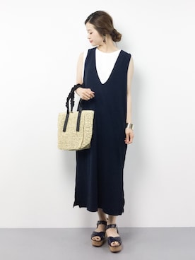 isaさん（レディース・155cm）の夏コーディネート