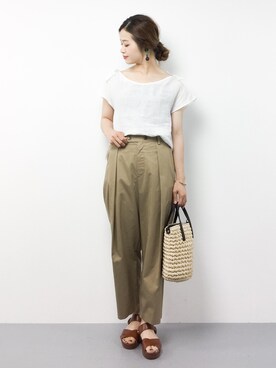 isaさん（レディース・155cm）の夏コーディネート