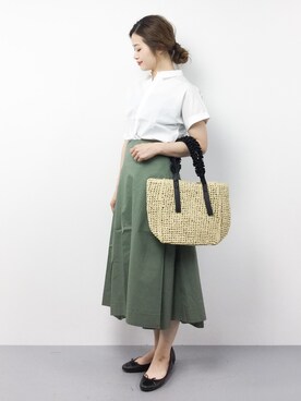 isaさん（レディース・155cm）の夏コーディネート