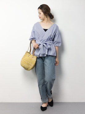 isaさん(レディース・155cm)の夏コーディネート