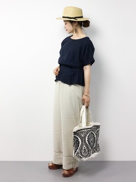 isaさん(レディース・155cm)の夏コーディネート