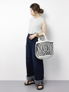 isaさん(レディース・155cm)の夏コーディネート