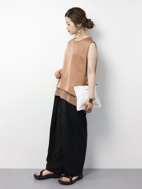 isaさん（レディース・155cm）の夏コーディネート