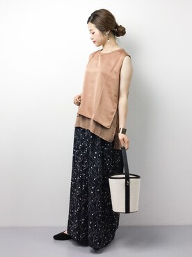 isaさん（レディース・155cm）の夏コーディネート