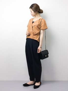 isaさん（レディース・155cm）の夏コーディネート