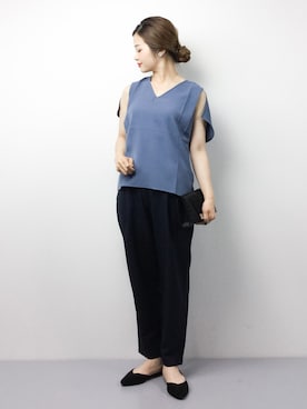 isaさん（レディース・155cm）の夏コーディネート