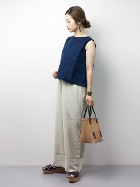 isaさん(レディース・155cm)の夏コーディネート