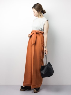 isaさん（レディース・155cm）の夏コーディネート