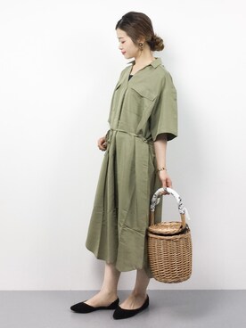 isaさん（レディース・155cm）の夏コーディネート