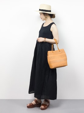 isaさん(レディース・155cm)の夏コーディネート