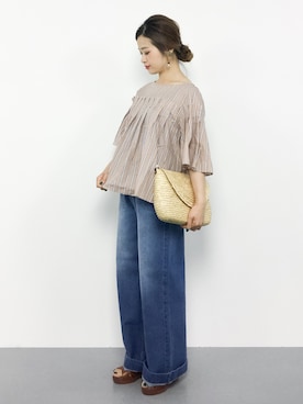 isaさん（レディース・155cm）の夏コーディネート