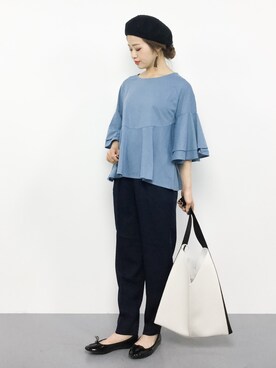 isaさん（レディース・155cm）の夏コーディネート