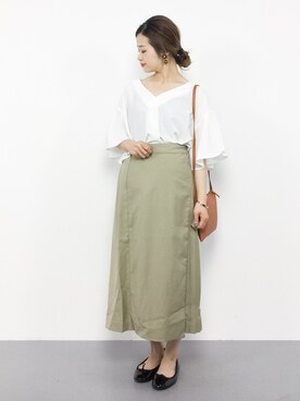 isaさん（レディース・155cm）の夏コーディネート