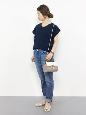 isaさん（レディース・155cm）の夏コーディネート