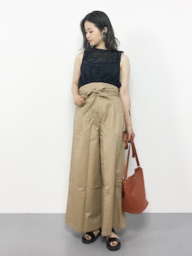 isaさん（レディース・155cm）の夏コーディネート