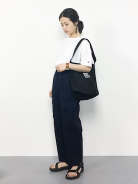 isaさん（レディース・155cm）の夏コーディネート