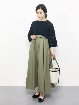 isaさん（レディース・155cm）の夏コーディネート