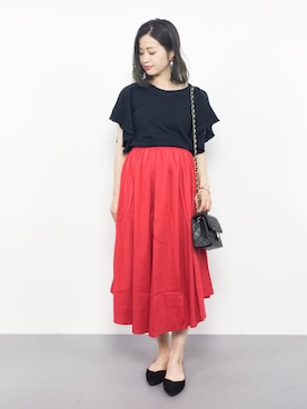 isaさん（レディース・155cm）の夏コーディネート