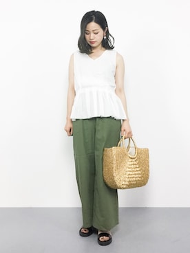 isaさん（レディース・155cm）の夏コーディネート