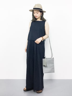 isaさん(レディース・155cm)の夏コーディネート