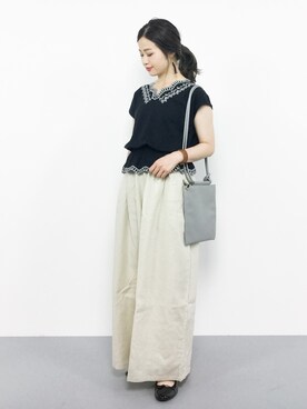 isaさん（レディース・155cm）の夏コーディネート