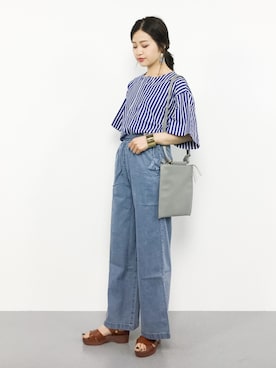 isaさん（レディース・155cm）の夏コーディネート