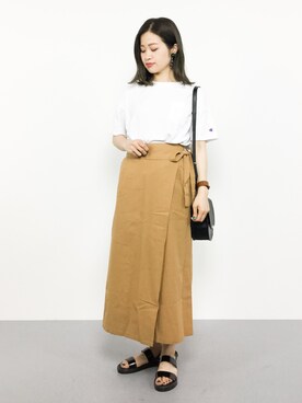 isaさん（レディース・155cm）の夏コーディネート