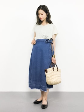 isaさん(レディース・155cm)の夏コーディネート