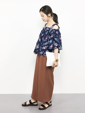 isaさん(レディース・155cm)の夏コーディネート