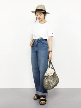 isaさん（レディース・155cm）の夏コーディネート