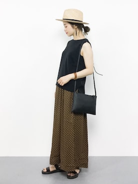 isaさん（レディース・155cm）の夏コーディネート